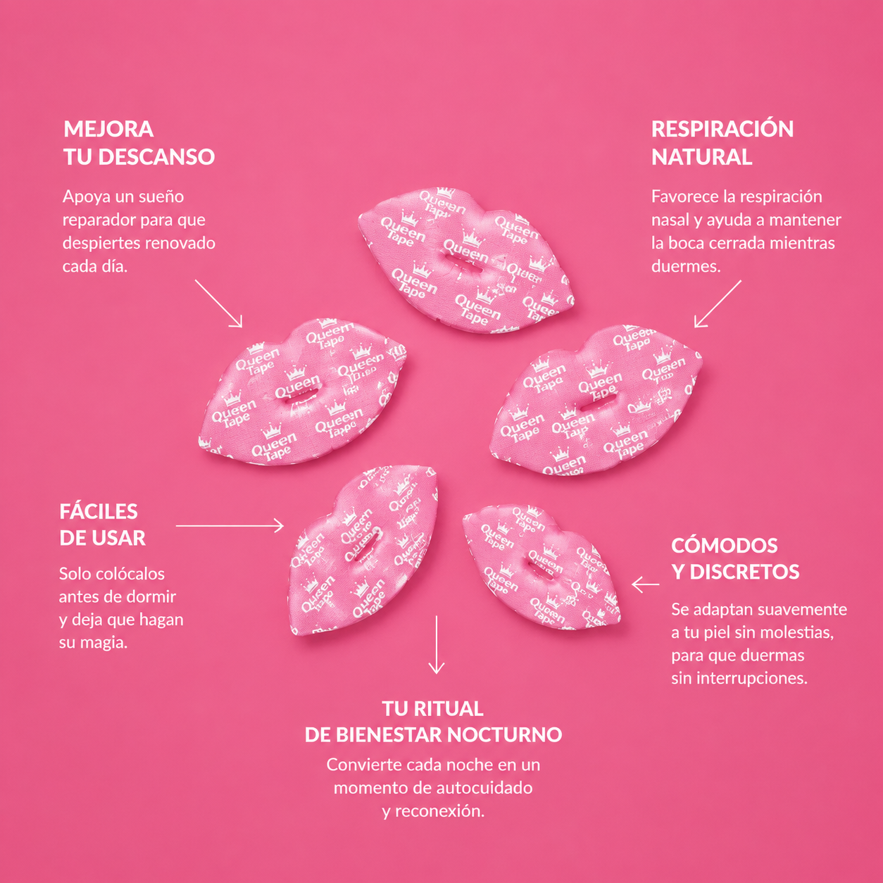 Parches Bucales | Elimina los Ronquidos y Duerme Mejor.